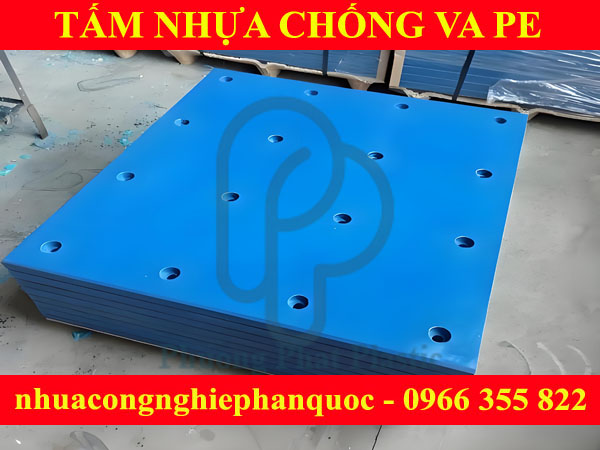 NHỰA CHỐNG VA TÀU 12MM MÀU XANH