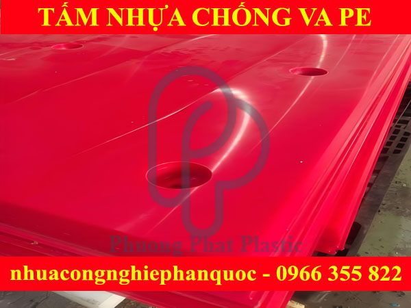 NHỰA CHỐNG VA TÀU 40MM MÀU ĐỎ
