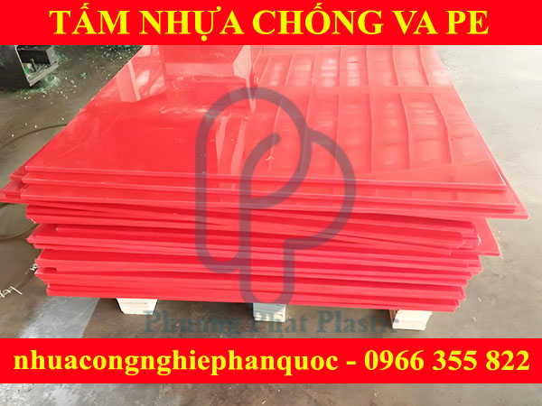 NHỰA CHỐNG VA TÀU 8MM MÀU ĐỎ