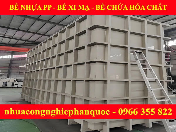 BỂ NHỰA PP 30M3
