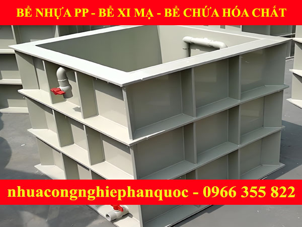 BỂ NHỰA PP 6000L 6M3