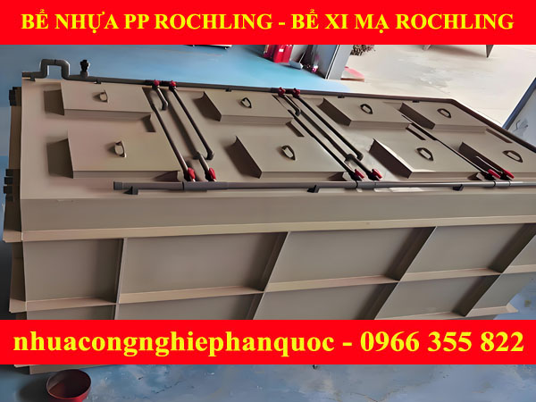 BỂ NHỰA PP ROCHLING 3M3