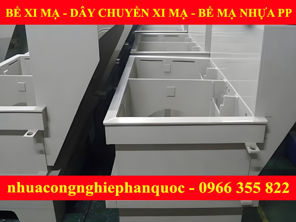 BỂ XI MẠ NHỰA PP 10MM